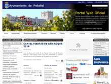Tablet Screenshot of penafiel.es